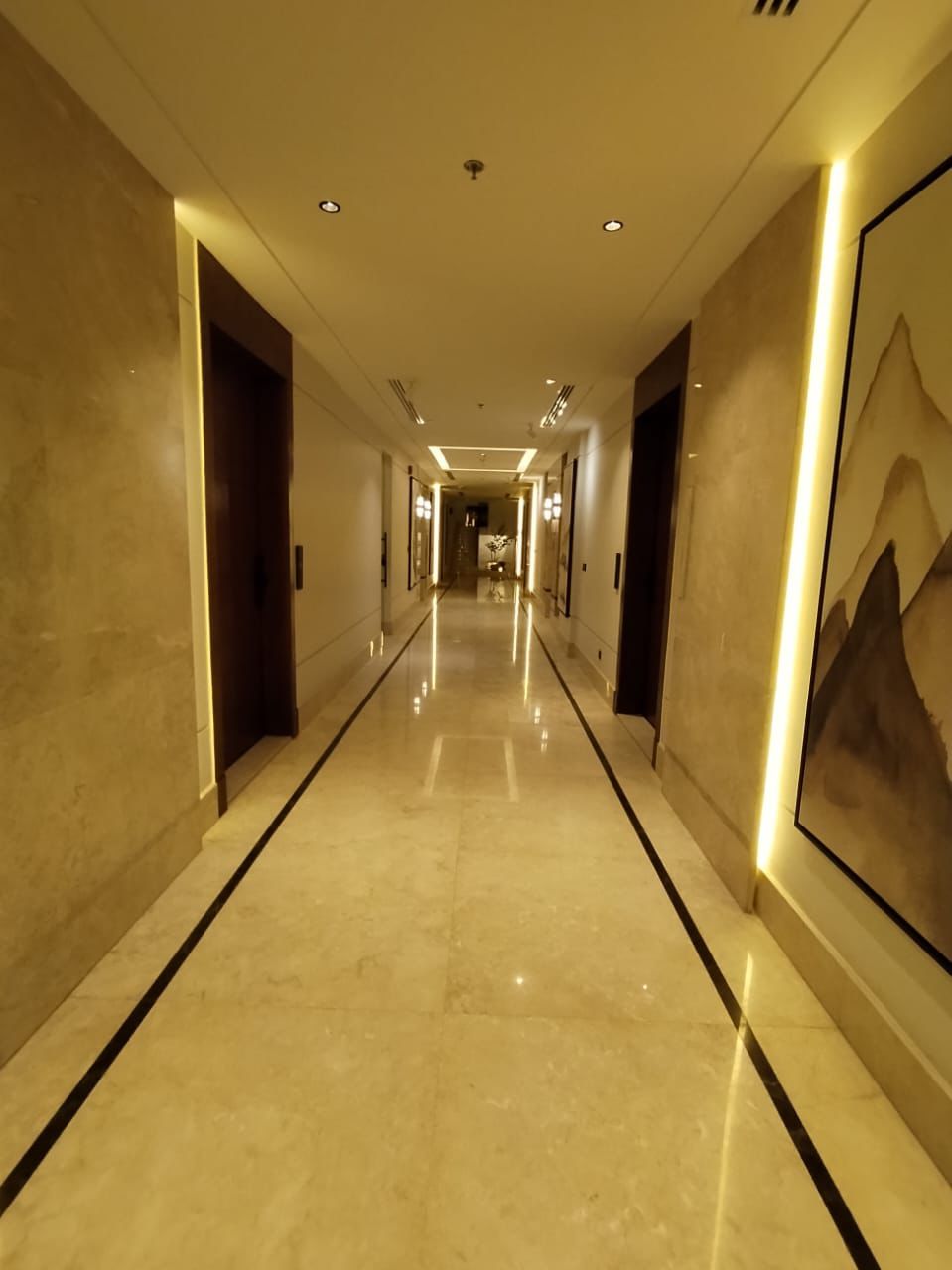 Luxury apartment for sale in the **Details Compound, Al Arid District**, located on the **first floor